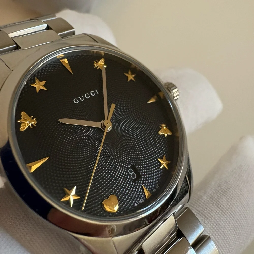 Gucci G-Timeless 38mm steel watch - Picture 3 of 7